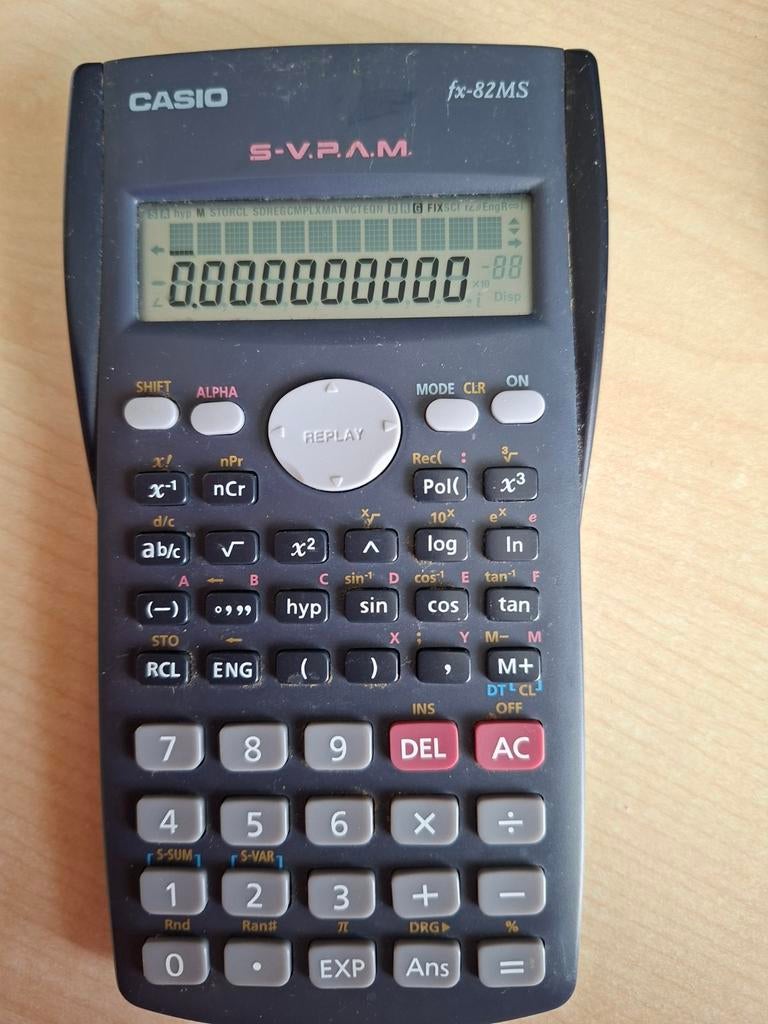 Rekenmachine Casio fx-82MS, Diversen, Ophalen