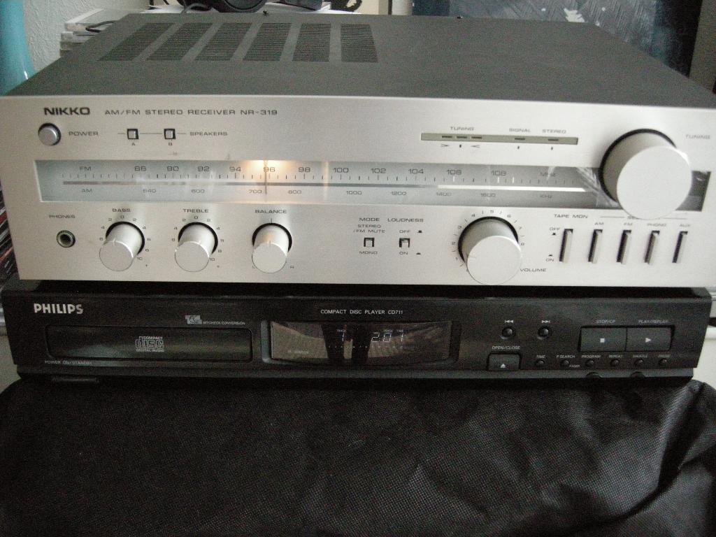 Nikko NR319 stereo vintage / onderhoud, Ophalen, Gebruikt, Overige merken