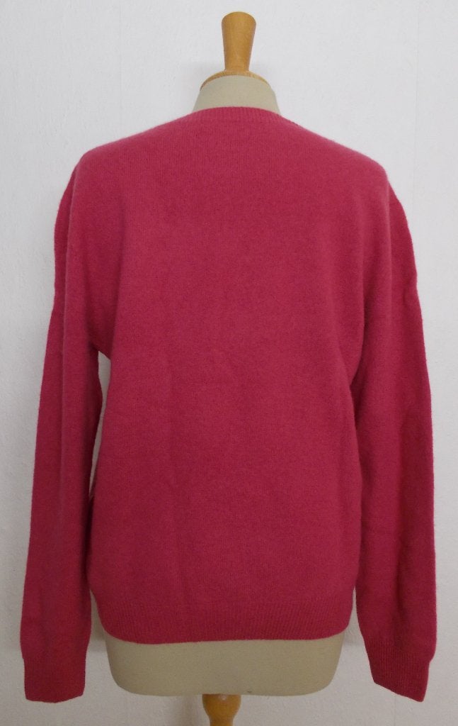 Zacht en soepele 100% wollen rozeachtige trui! XL, Verzenden, Nieuw, Maat 46/48 (XL) of groter, Overige kleuren
