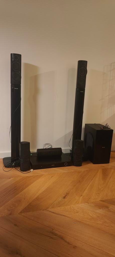 Philips HTS5540 5.1 Surround Set, Speaker set, Home cinema s, Audio, Tv en Foto, Home Cinema-sets, Ophalen, Philips, Gebruikt