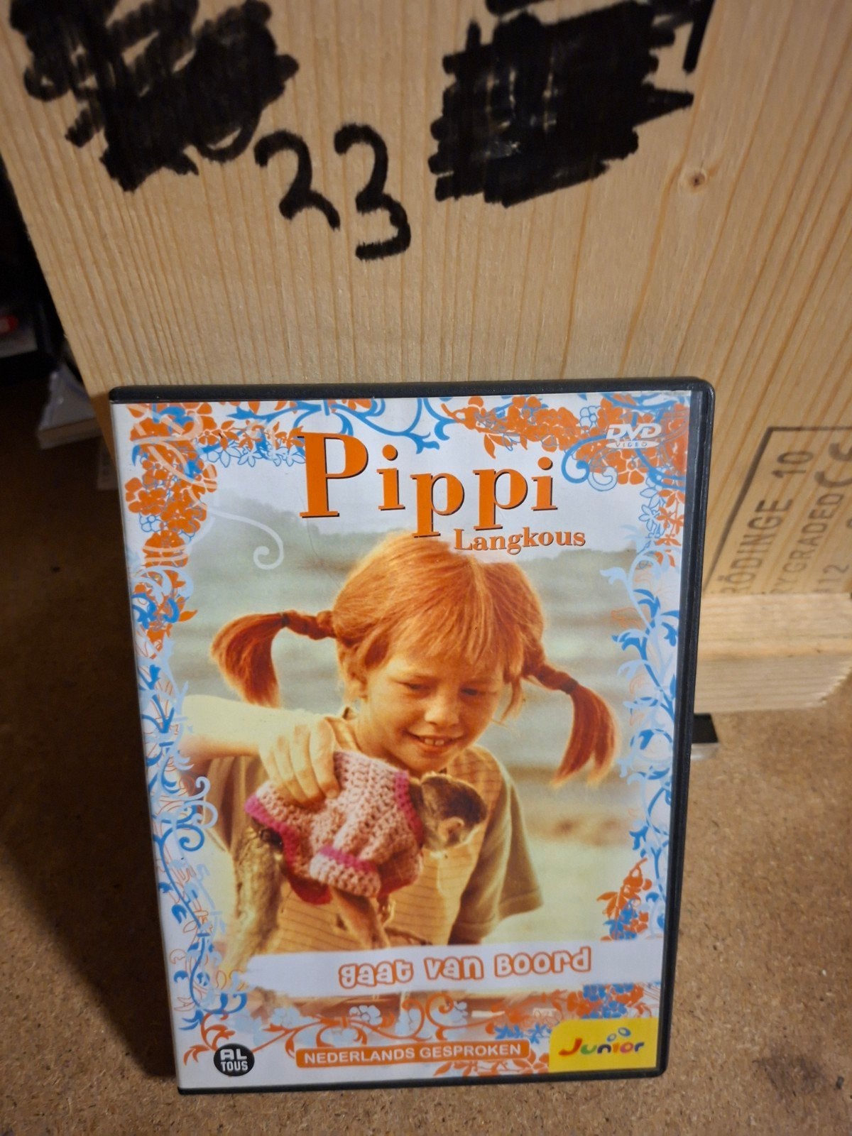 Pippi Langkous Gaat van Boord - DVD, Gebruikt, Alle leeftijden, Familie, Film