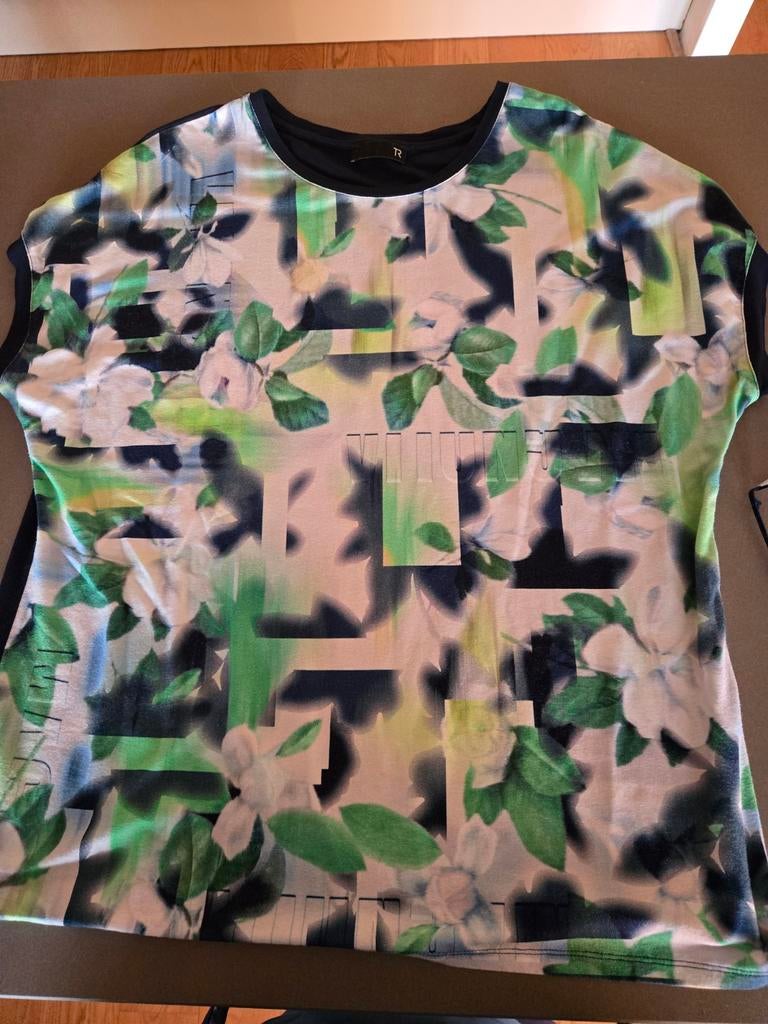 T-shirt met aangeknipte mouw van Thomas Rabe 44, Kleding | Dames, Blauw, Maat 42/44 (L), Ophalen of Verzenden, Zo goed als nieuw