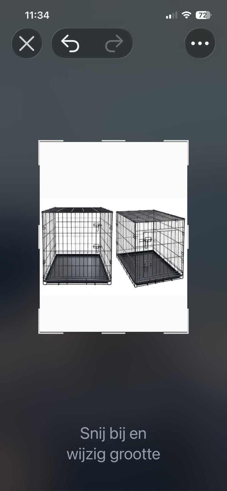 Super nette zgan honden bench, Dieren en Toebehoren, Hondenbenches, Ophalen, Zo goed als nieuw