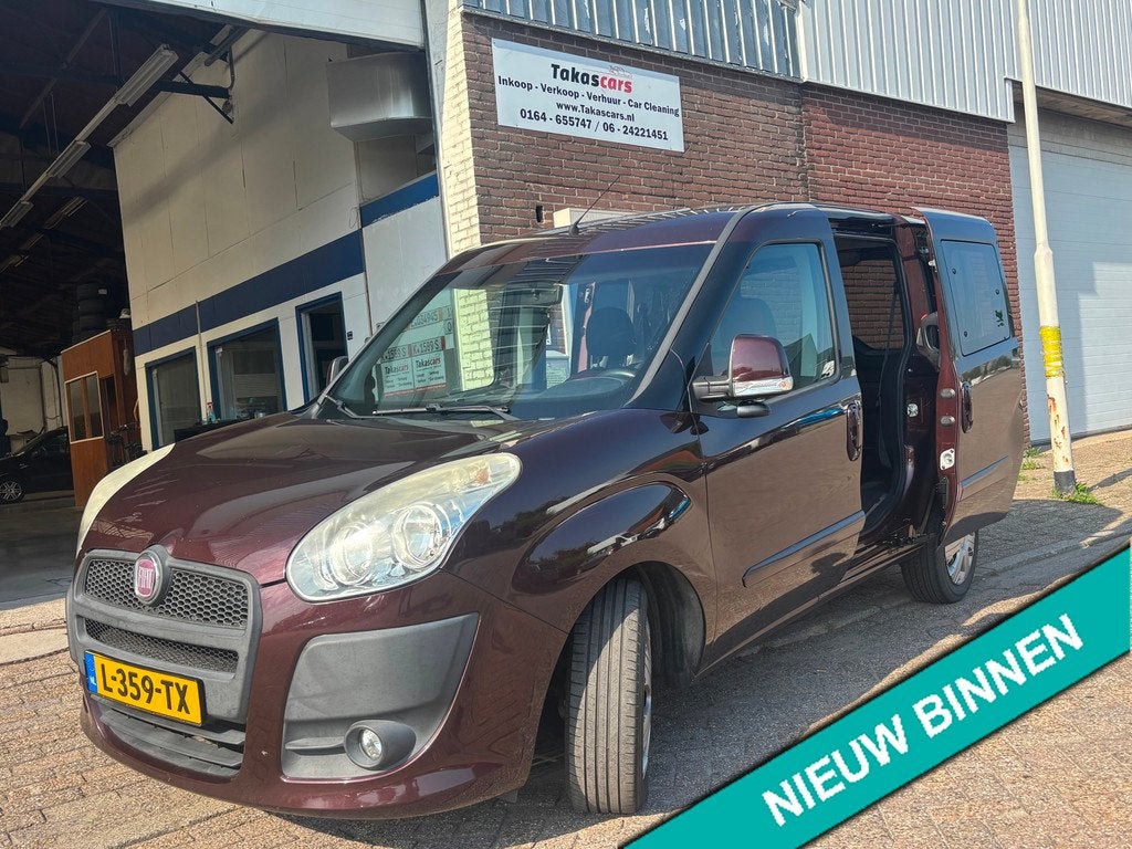 Fiat Doblò 1.4 Dynamic JAAR APK&AIRCO, Auto's, Fiat, Voorwielaandrijving, Euro 5, Gebruikt, Doblo
