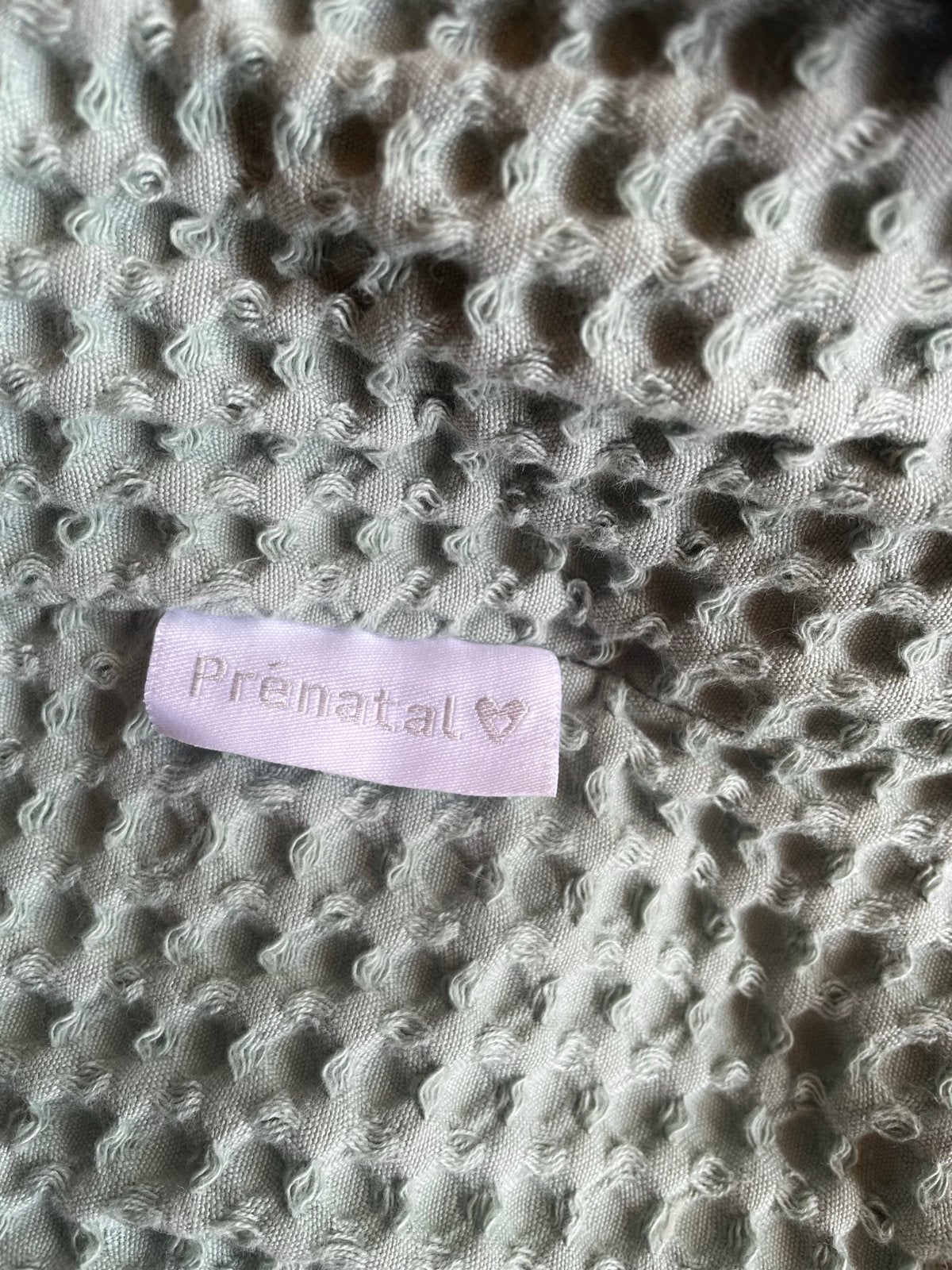 Prenatal wafelstof boxtas met ster, Ophalen, Zo goed als nieuw