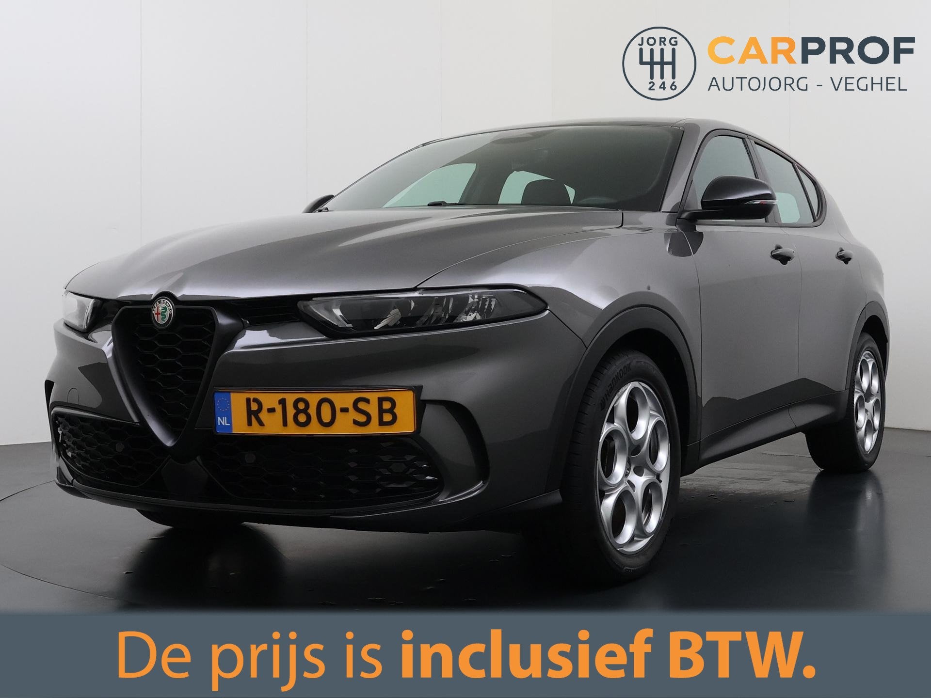 Alfa Romeo Tonale 1.5T Hybrid Sprint Navigatie | LMV | NL Au, Auto's, Stof, Gebruikt, 4 cilinders, 700 kg