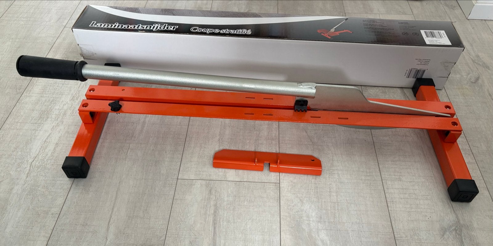 Laminatensnijder - laminaatsnijder, Ophalen, Zo goed als nieuw, Snijgereedschap, Overige merken