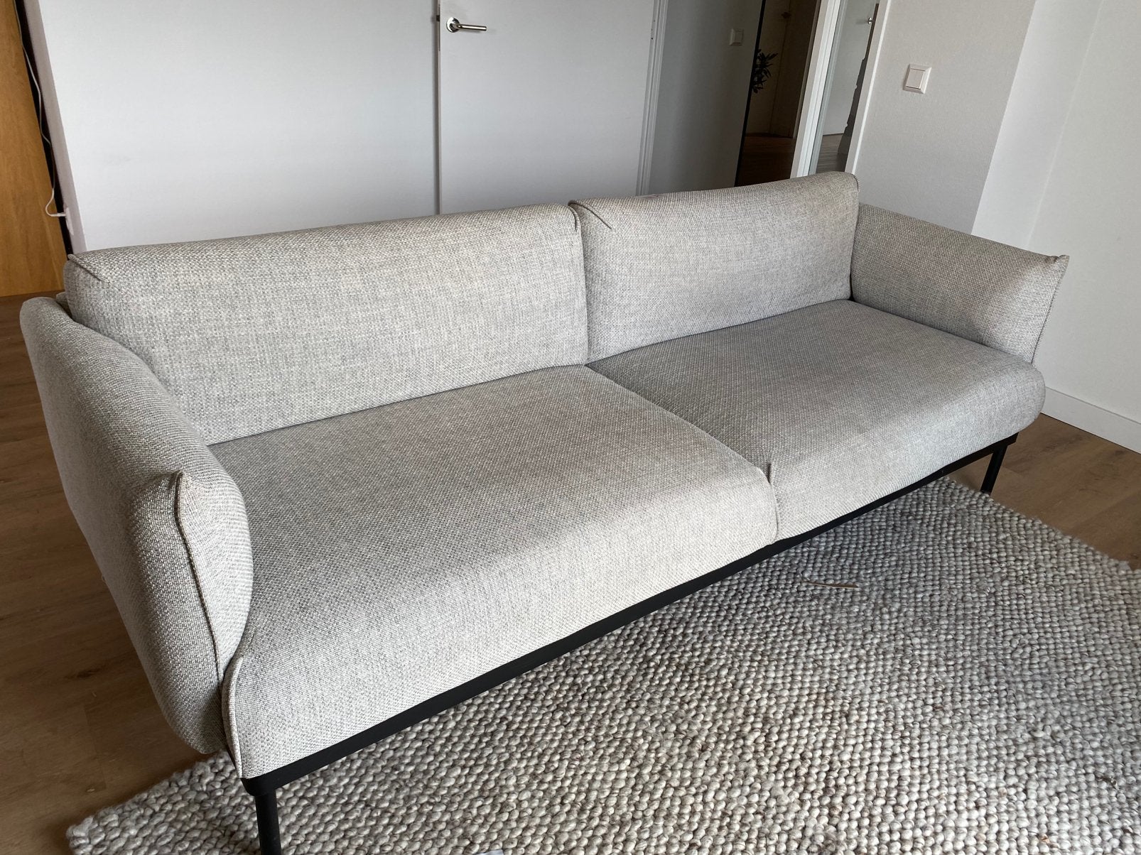 Applaryd 2-zitsbank zitbank nieuwprijs 879, Ophalen, Gebruikt, 150 tot 200 cm, Tweepersoons