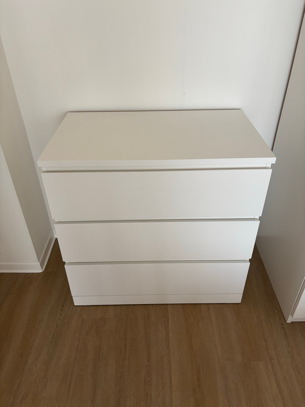 IKEA Malm ladekast met 3 laden, Ophalen, Kunststof, 50 tot 100 cm, Zo goed als nieuw