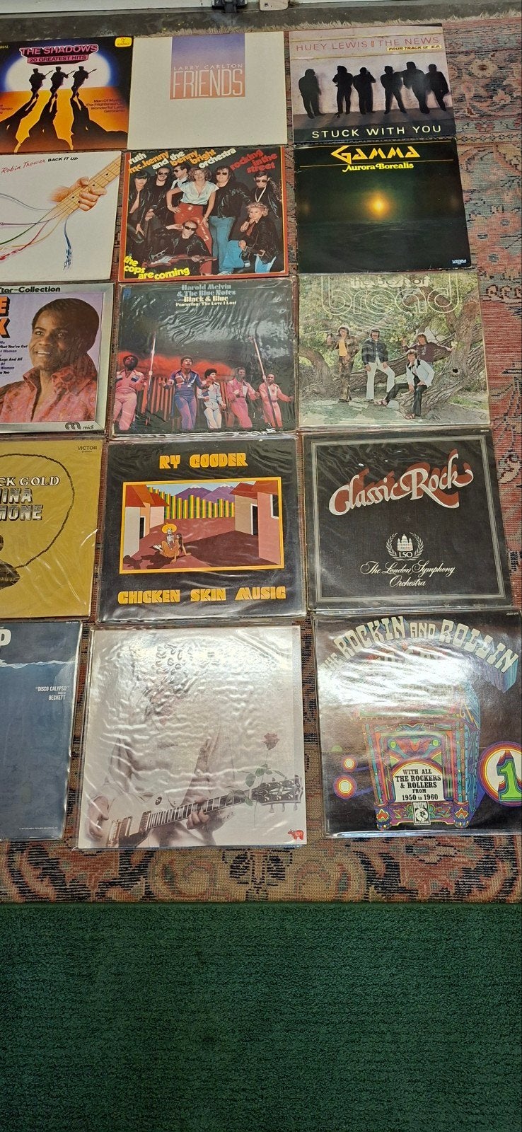 110  Pop & Rock LP's - Uit de Jaren 60-70-80, Ophalen, LP, Gebruikt, Pop