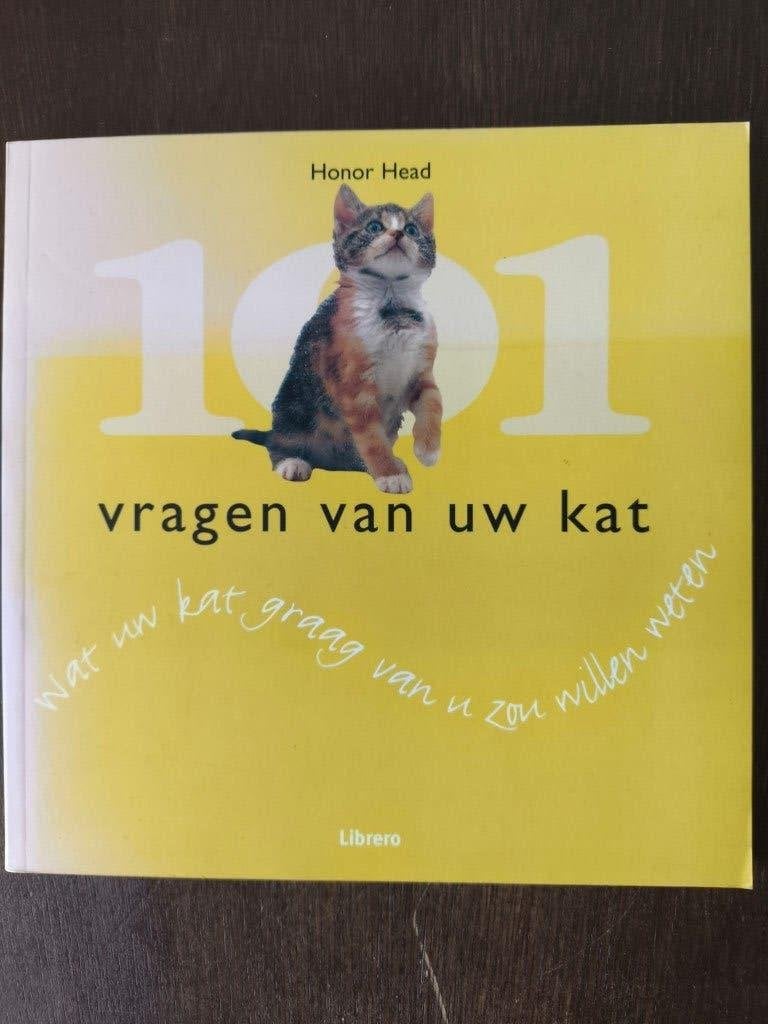 101 vragen van uw kat – Honor Head, Nieuw, Ophalen of Verzenden, Katten, Honor Head