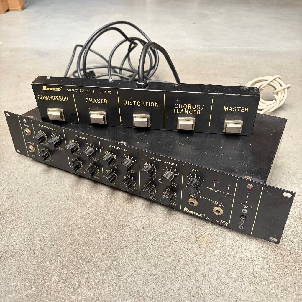 Ibanez UE400 Multi-Effects Rack with Foot Controller 1980s, Ophalen, Gebruikt, 3-ti Mart Str. 15,2700 Blagoevgrad,Bulgaria., Ibanez