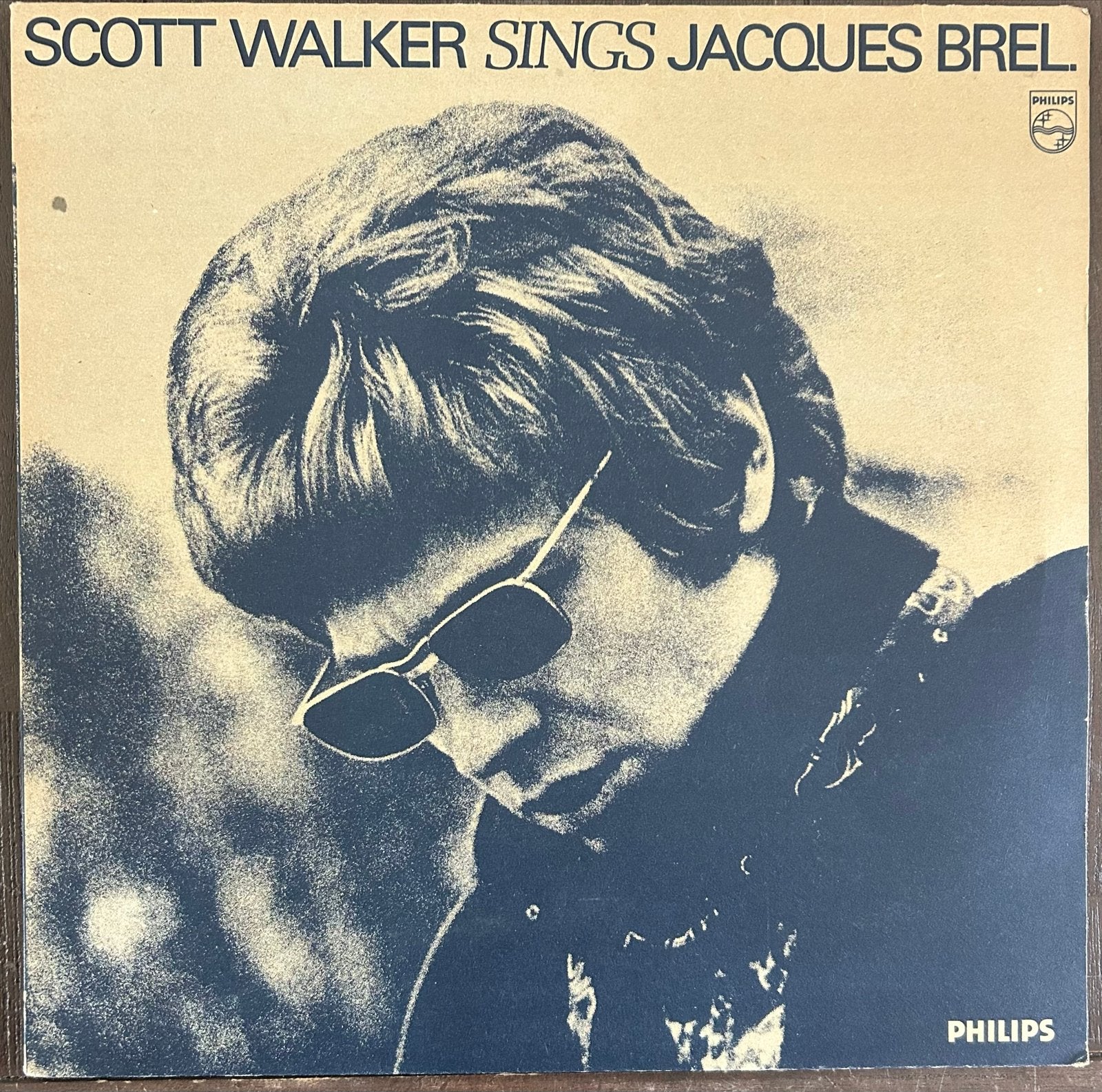 Scott Walker Sings Jacques Brel LP (Philips 1981), LP, Gebruikt, Pop, Ophalen of Verzenden