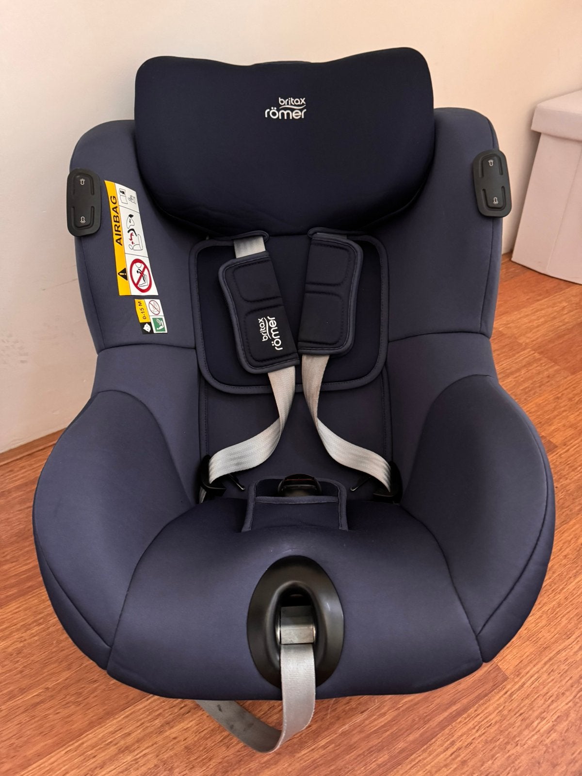 Britax Romer DUALFIX iSENSE indigo, Kinderen en Baby's, Autostoeltjes, Ophalen, Romer, 9 t/m 18 kg, Zo goed als nieuw