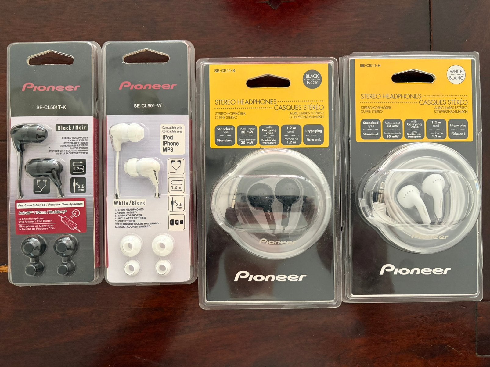 Pioneer oortelefoons, Overige merken, In-ear, Nieuw, Ophalen of Verzenden