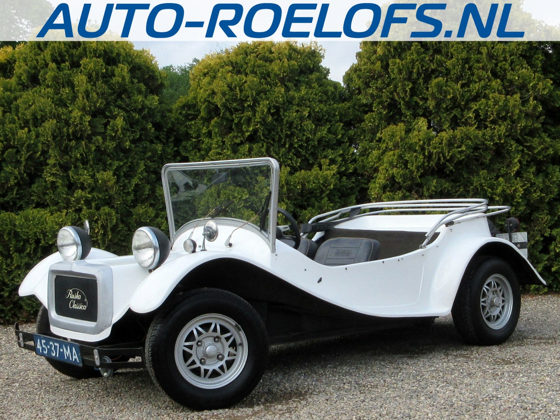 Volkswagen BUGGY *Ruska Classica * Org NL *, Lederen bekleding, Gebruikt, Wit, Bedrijf