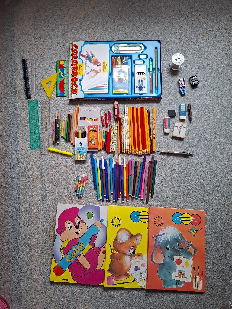 Kleurboeken, viltstiften etc., Hobby en Vrije tijd, Ophalen of Verzenden, Gebruikt, Overige typen