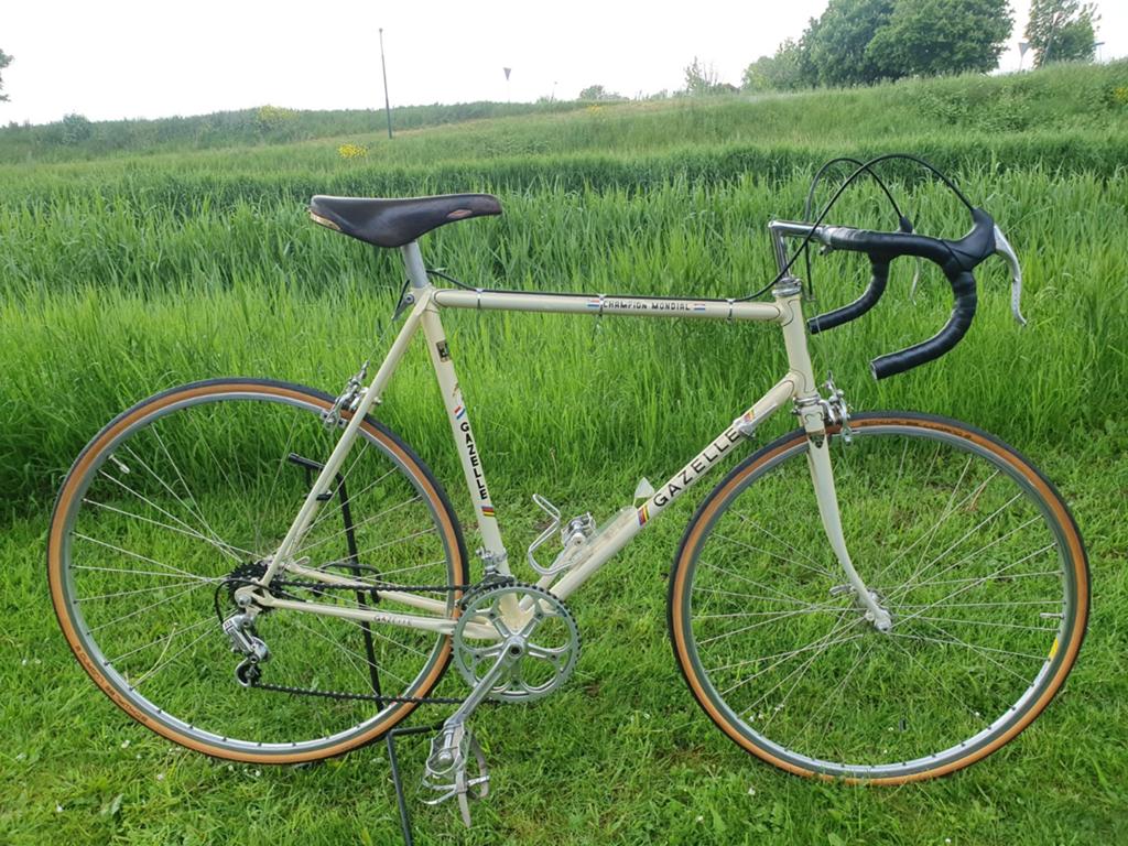 Gazelle Champion Mondial racefiets - 59cm 1978, Ophalen, 28 inch, Gebruikt, 57 tot 61 cm