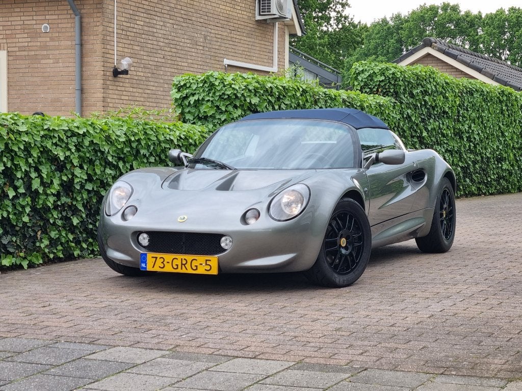 Lotus Elise S1 1.8 16V 120pk LHD (1999), Auto's, Lotus, Achterwielaandrijving, Cabriolet, 1796 cc, Leder
