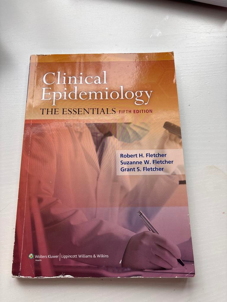 Clinical Epidemiology: The Essentials - Vijfde Editie, Ophalen of Verzenden, Gelezen