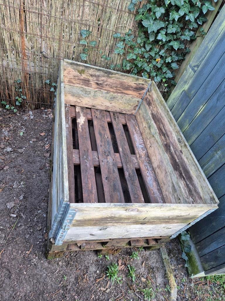 Moestuinbak, pallet, palletrand, Tuin en Terras, Ophalen, Hout, Overige typen