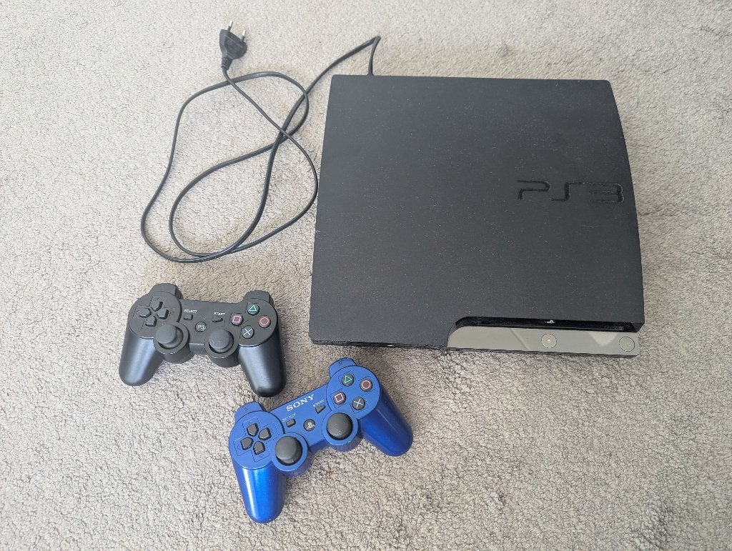 PlayStation 3 Slim (250GB en incl 2 Controllers), Spelcomputers en Games, Spelcomputers | Sony PlayStation 3, Ophalen of Verzenden