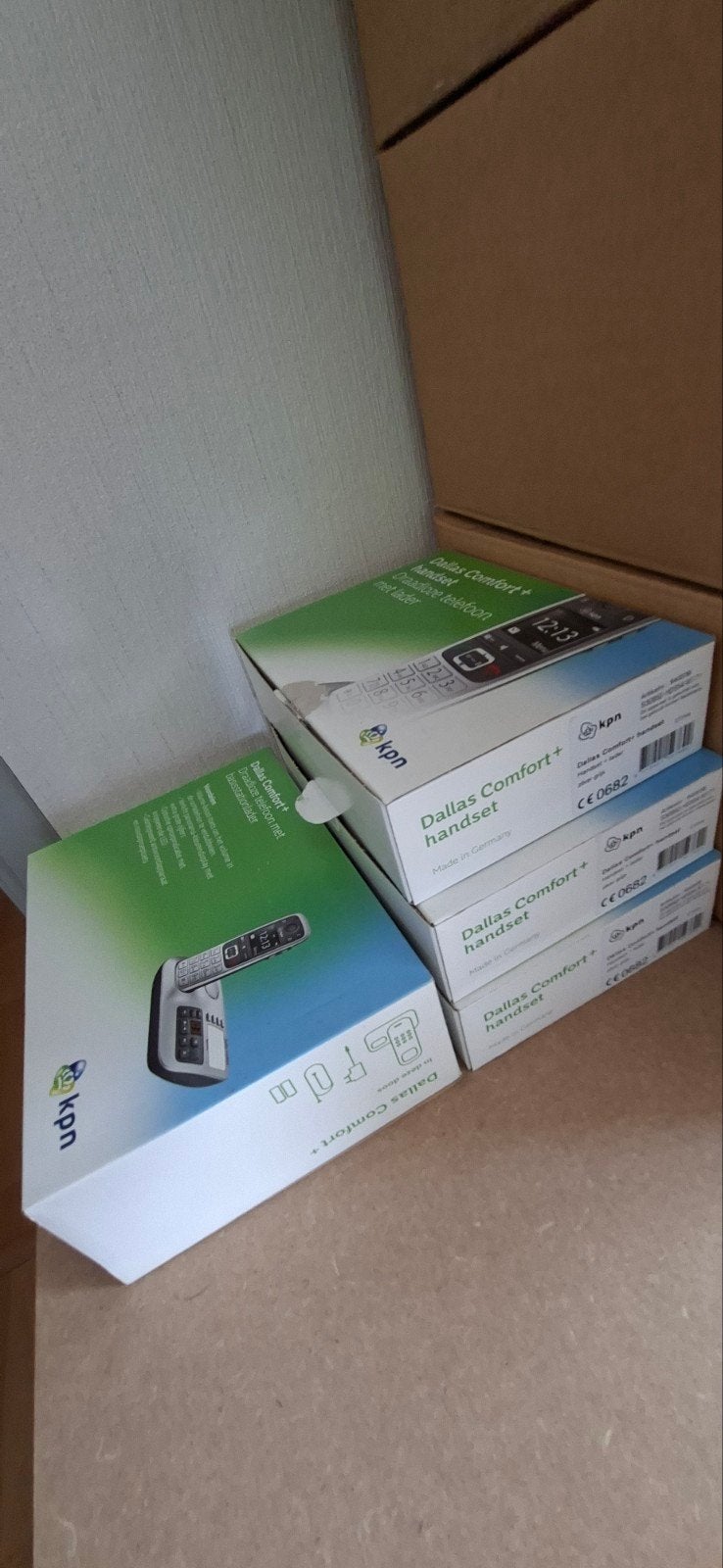 KPN vaste telefoon basisstation handset draadloos, Ophalen
