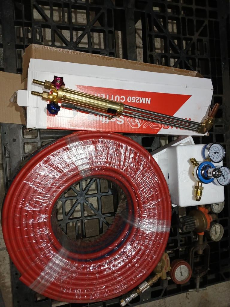 Nieuwe Snijbrander Set - Propaan of Acetyleen, Doe-het-zelf en Verbouw, Gereedschap | Lasapparaten, Ophalen of Verzenden, Nieuw