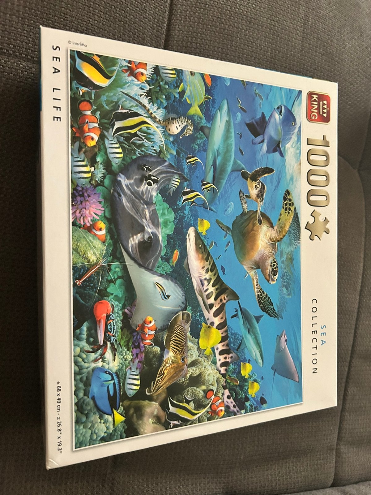 Aceaan puzzel 1000 stukjes, Ophalen of Verzenden, 500 t/m 1500 stukjes, Zo goed als nieuw, Legpuzzel
