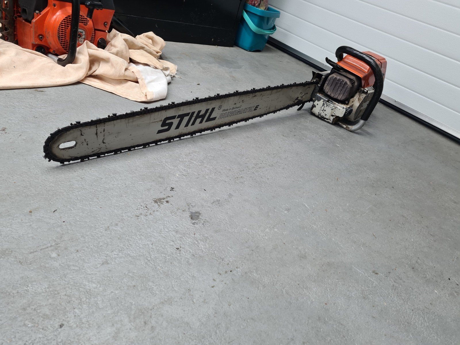 stihl 084AV  122cc kettingzaag, Ophalen, Gebruikt