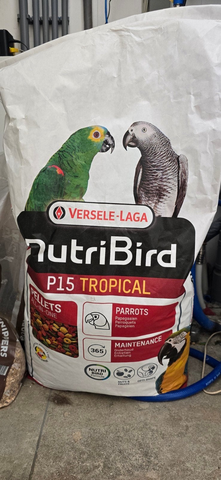 Nutribird p15 tropical 10kg, Dieren en Toebehoren, Vogels | Parkieten en Papegaaien, Meerdere dieren, Parkiet
