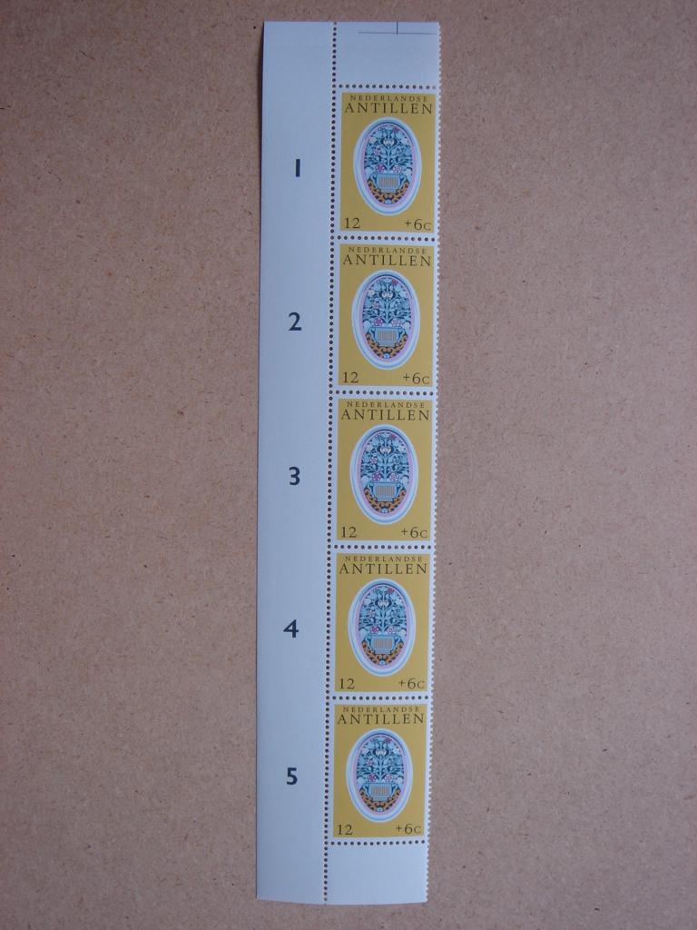 Ned. Antillen 1975 Cultuur NVPH 503- 504 en 505, Postzegels en Munten, Postzegels | Nederlandse Antillen en Aruba, Ophalen of Verzenden