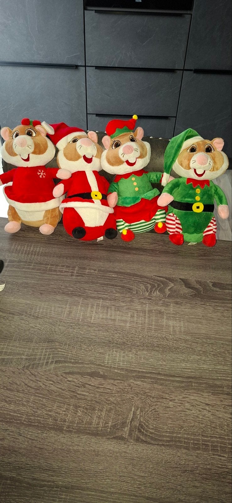 Te koop 9 ZGAN kerst AH hamsters, Albert Heijn, Hamster, Ophalen of Verzenden, Zo goed als nieuw
