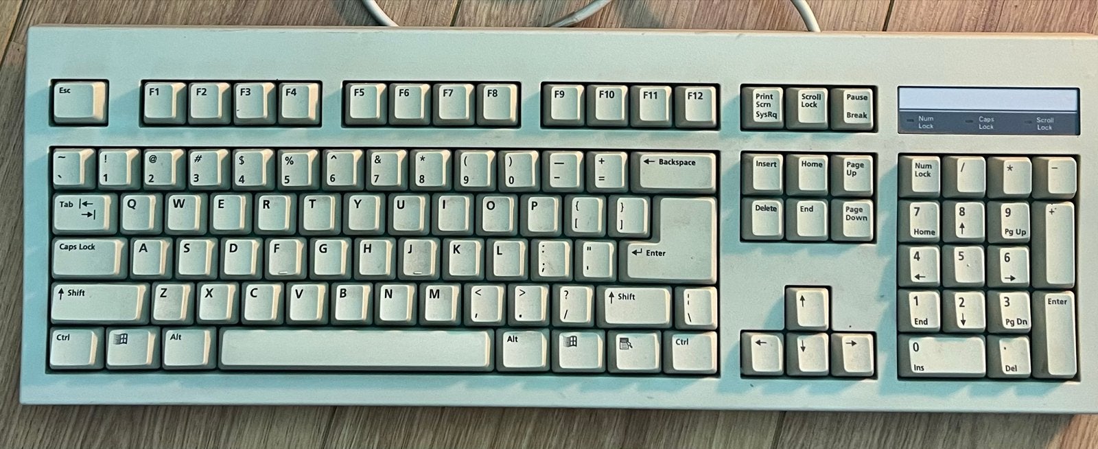 Vintage Toetsenbord Model 5140 - Bedraad QWERTY, Computers en Software, Toetsenborden, Ophalen of Verzenden, Qwerty, Gebruikt
