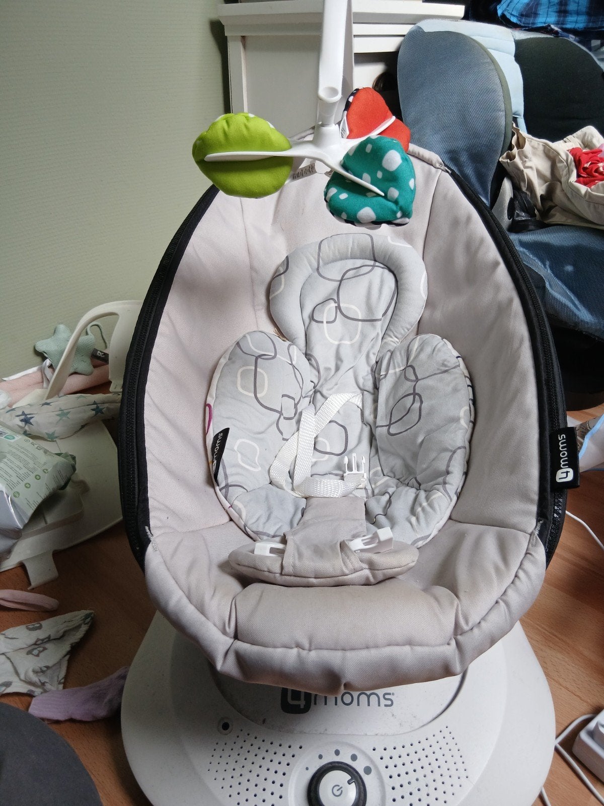 4moms mamaRoo 4.0 Wipstoel - gebruikt, Overige merken, Schommelstoel, Ophalen of Verzenden, Verstelbaar