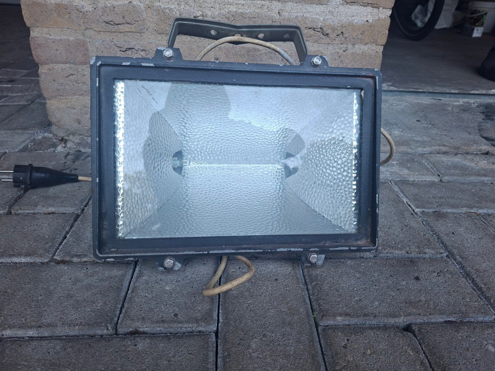 1000 Watt Halogeen Bouwlamp / Schijnwerper, Ophalen, Gebruikt, 60 watt of meer, Halogeenlamp