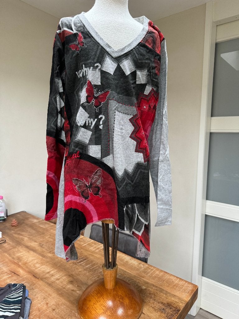 DESIGUAL top NIEUW maat XL (42) DX, Kleding | Dames, Meerkleurig, Maat 42/44 (L), Nieuw, Ophalen of Verzenden