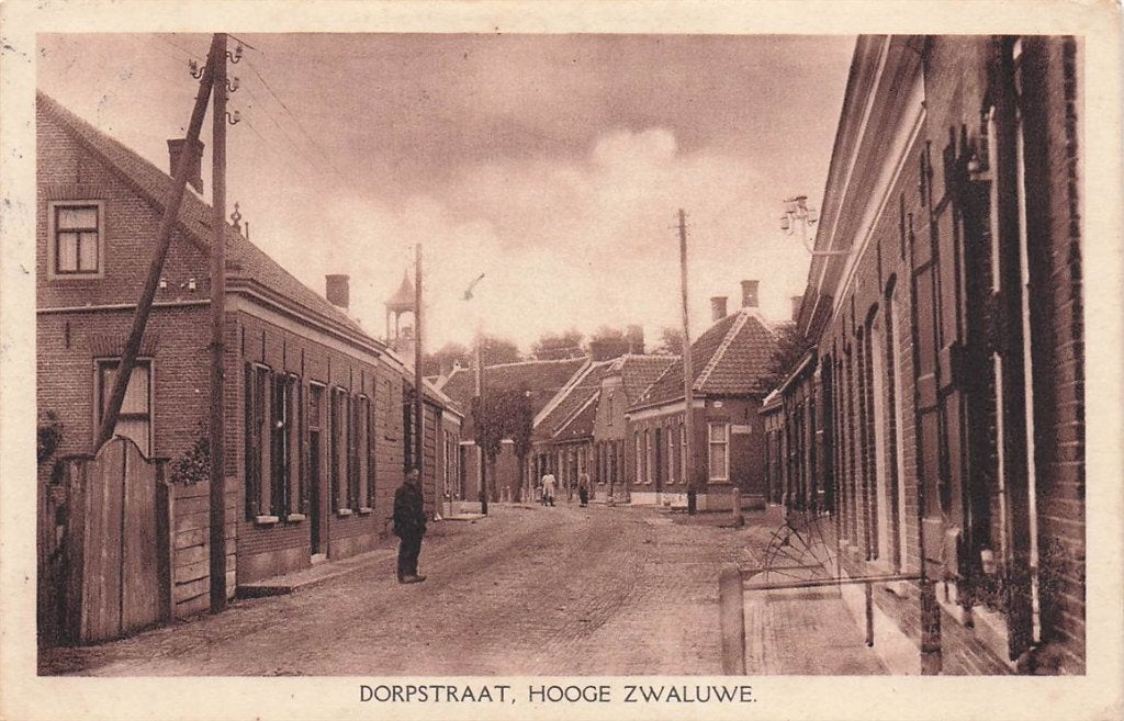 703-130-049 Dorpstraat Hooge Zwaluwe, Verzenden, Voor 1920, Noord-Brabant