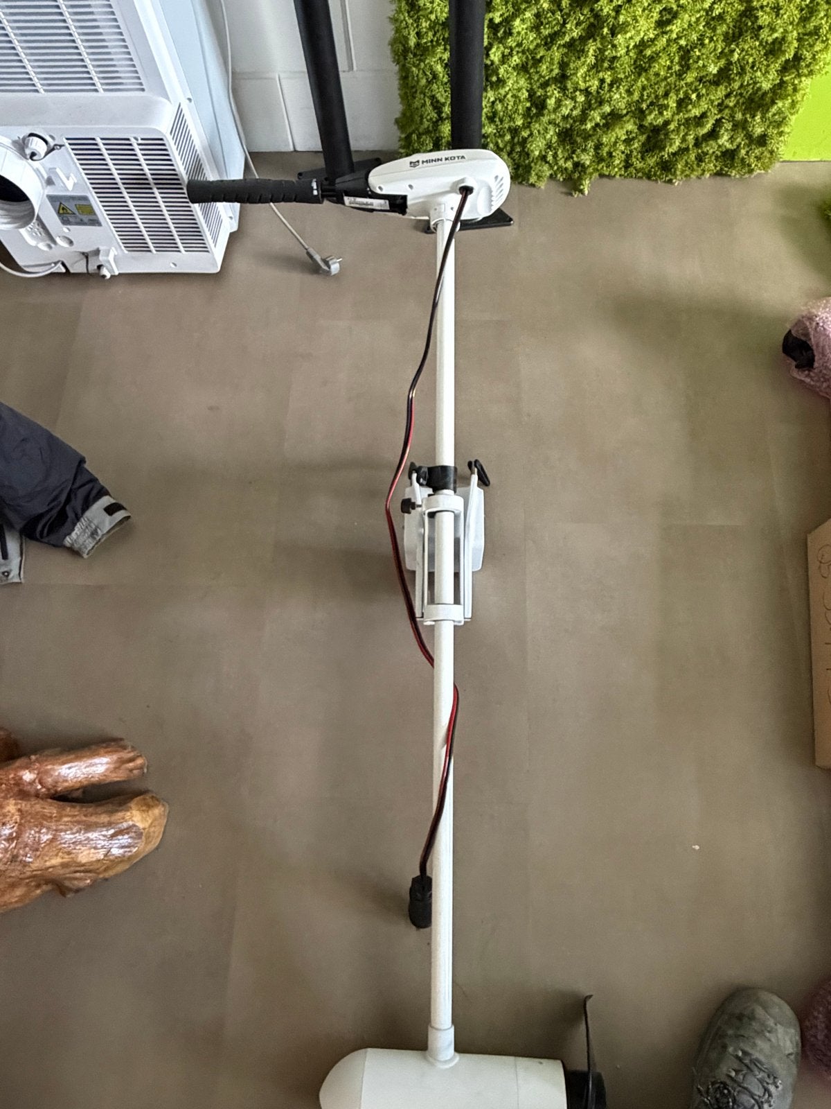 Minn Kota Riptide 112 LBS 36 Volt buitenboordmotor, Watersport en Boten, Ophalen, Zo goed als nieuw