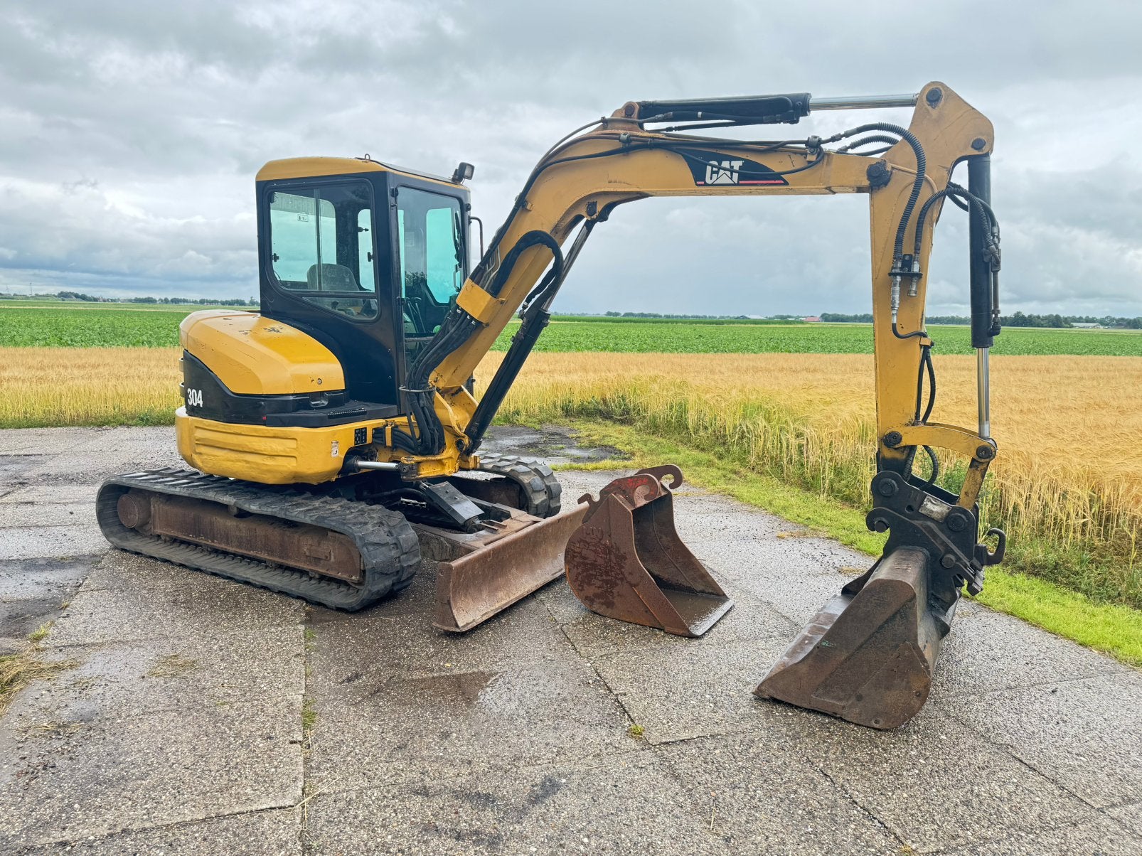 Caterpillar cat 304cr midikraan graafmachine minikraan, Ophalen, Graafmachine