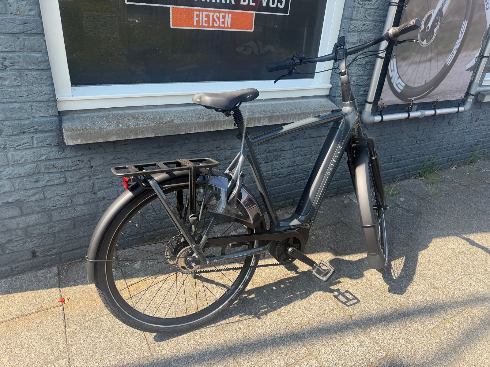 Gazelle E-bike Heren 61cm - Krachtige Motor & Riemaandrijvin, Ophalen, Nieuw, 59 cm of meer, 50 km per accu of meer