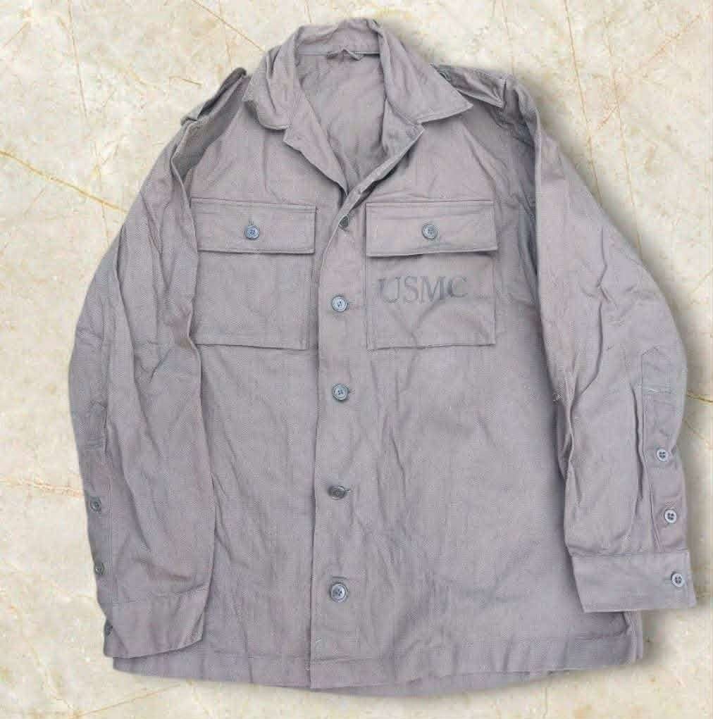 USMC M1953 (P53) (HBT) Utility shirt/Jacket, Verzamelen, Ophalen of Verzenden, Landmacht, Amerika, Kleding of Schoenen
