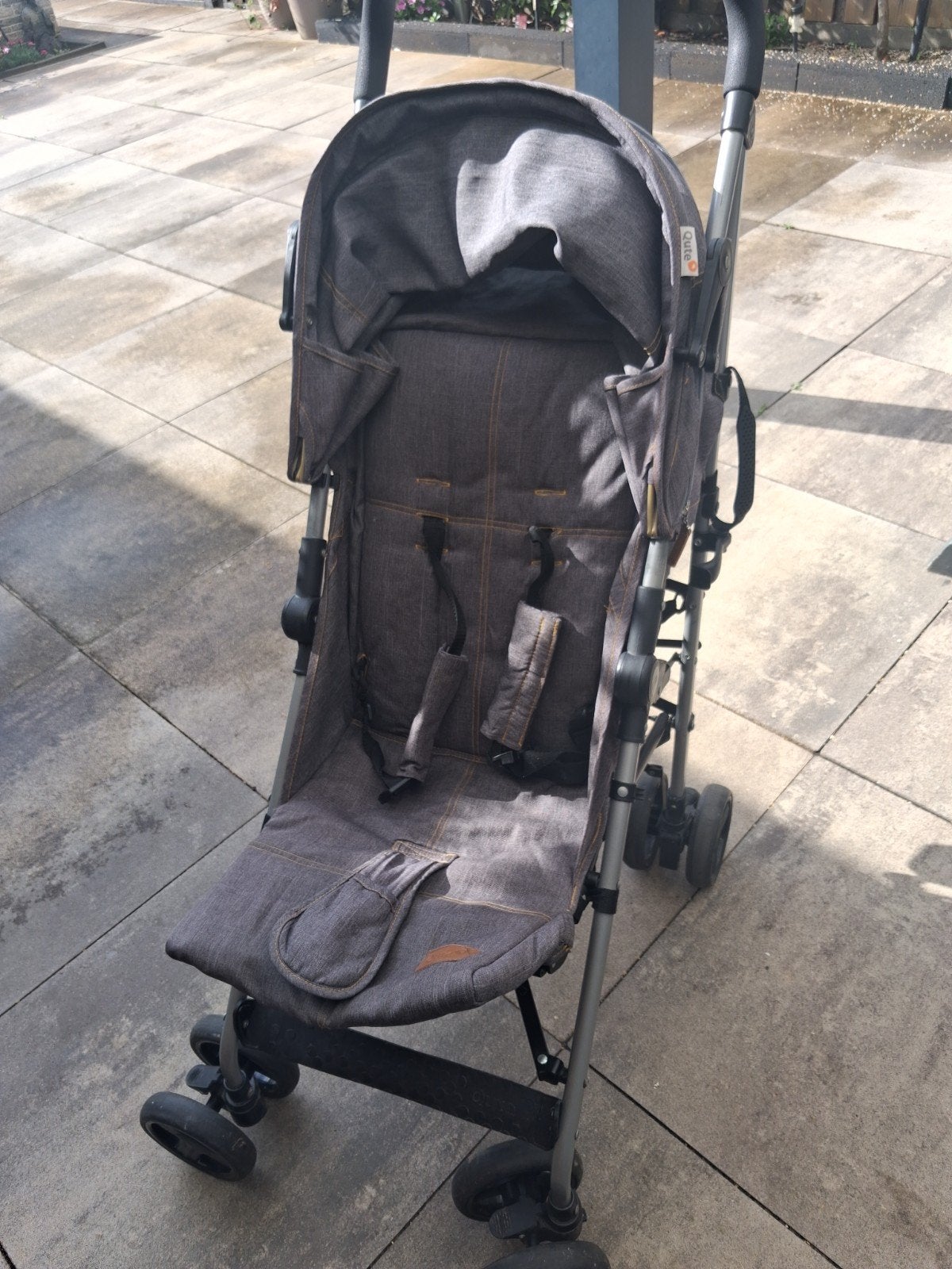 Buggy qute spijkerstof, Ophalen of Verzenden, Gebruikt