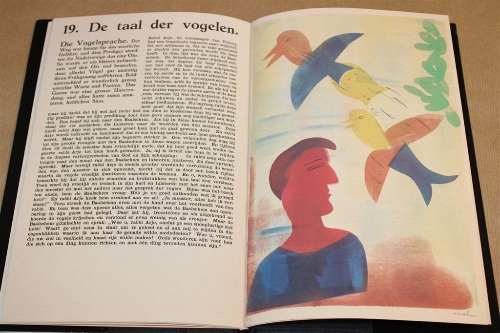 Chassidische Legenden — Verbeeld door H.N. Werkman, Ophalen of Verzenden, Gelezen