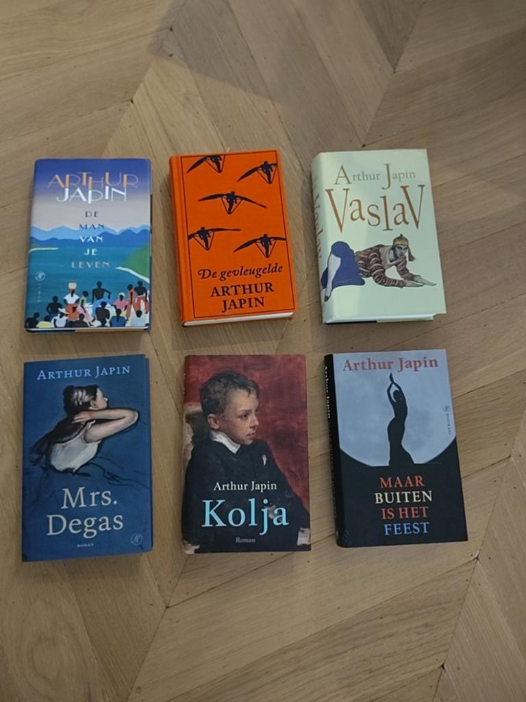 Zes titels van Arthur Japin, Boeken, Ophalen of Verzenden, Zo goed als nieuw, Arthur Japin