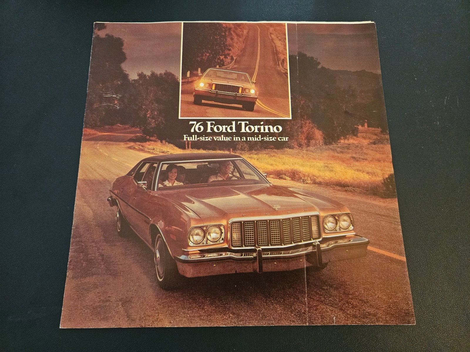 Brochure Ford Torino 1976 USA, Ophalen of Verzenden, Zo goed als nieuw, Ford