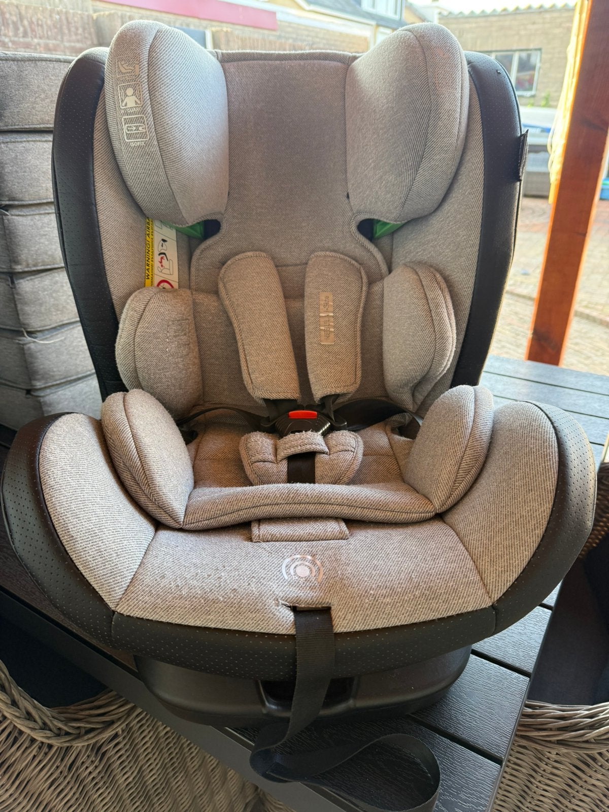 Lorelli Nebula Grey 40-150CM autostoel, Zo goed als nieuw, Isofix, Slaapstand, Ophalen