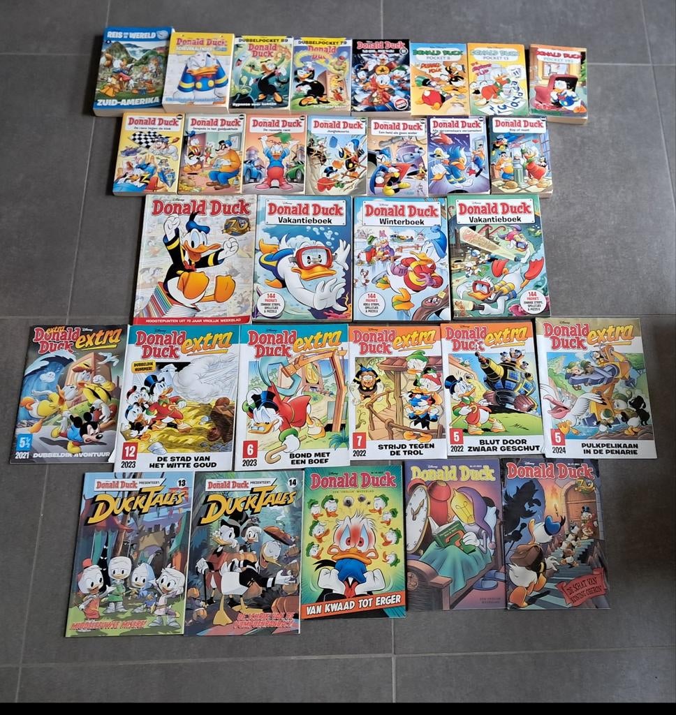 Donald Ducks ( zo goed al nieuw ), Ophalen, Zo goed als nieuw