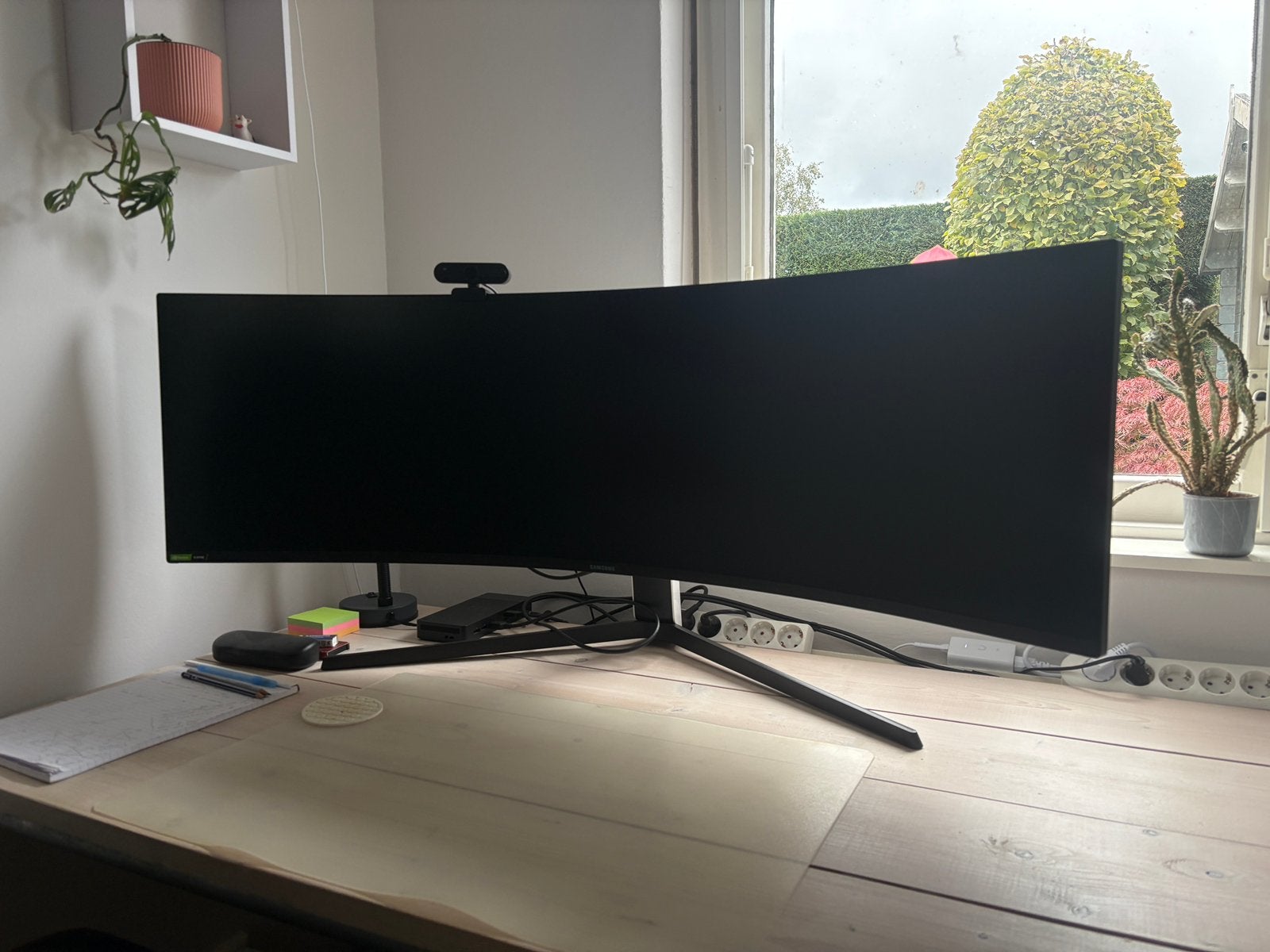 Samsung Odyssey G9 QLED, Computers en Software, VA, Curved, Zo goed als nieuw, DisplayPort