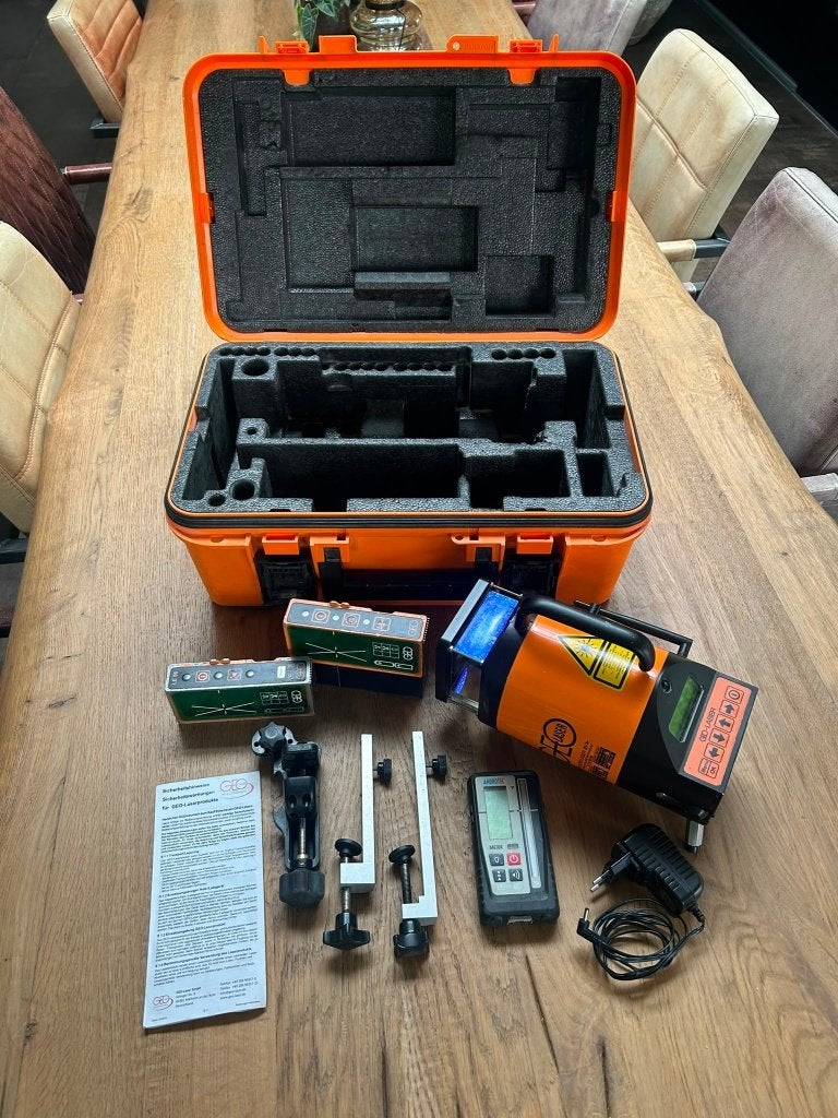 GEO Laser Rotatielaser (Groene lijn), Ophalen, Gebruikt, Overige meters